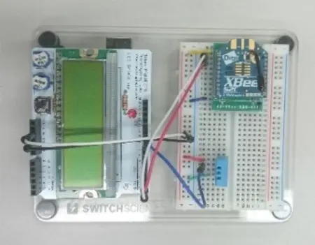 Senseor node developed in our research